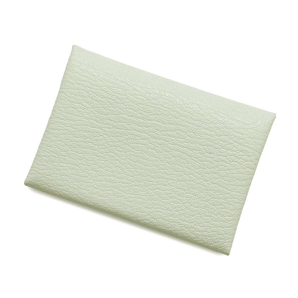 HERMES Calvi Duo Verso Vert Fizz /Menthe Chevre Myzore Goatskin