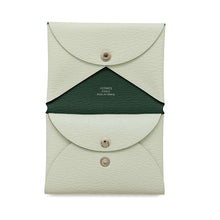 Load image into Gallery viewer, HERMES Calvi Duo Verso Vert Fizz /Menthe Chevre Myzore Goatskin
