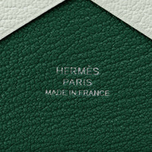 Load image into Gallery viewer, HERMES Calvi Duo Verso Vert Fizz /Menthe Chevre Myzore Goatskin
