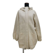 Load image into Gallery viewer, LOUIS VUITTON 3D Monogram Hooded Jacket Size XS Ivory1AC0WQ Cotton73% Nylon23%
