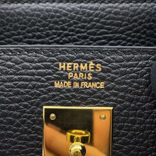 Load image into Gallery viewer, HERMES HAUT A COURROIES Black Ardennes Leather Size 32
