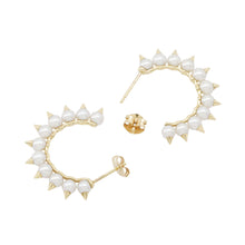 将图像加载到图库查看器中，TASAKI Danger Tribe EarringEC-3780 18K Yellow Gold
