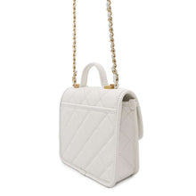 Load image into Gallery viewer, CHANEL Matelasse 2WAY ChainShoulder Bag WhiteAS3652 Caviar Leather
