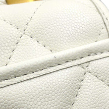 Load image into Gallery viewer, CHANEL Matelasse 2WAY ChainShoulder Bag WhiteAS3652 Caviar Leather
