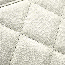 Load image into Gallery viewer, CHANEL Matelasse 2WAY ChainShoulder Bag WhiteAS3652 Caviar Leather
