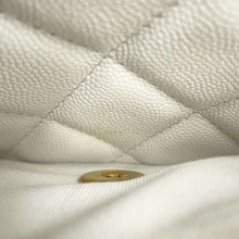 Load image into Gallery viewer, CHANEL Matelasse 2WAY ChainShoulder Bag WhiteAS3652 Caviar Leather
