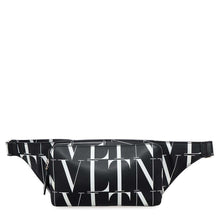 将图像加载到图库查看器中，Valentino Garavani VLTN logo Times belt bag BlackVY2B0719GTC Leather
