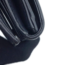 Load image into Gallery viewer, Dior Cannage Bifold Wallet Compact Wallet Navy Lambskin
