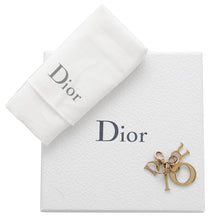 Load image into Gallery viewer, Dior Cannage Bifold Wallet Compact Wallet Navy Lambskin

