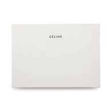 将图像加载到图库查看器中，CELINE Clutch on Shoulder Wallet Black/Ivory Leather
