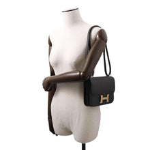 将图像加载到图库查看器中，HERMES ★Constance3 Miroir Black Epsom Size Mini
