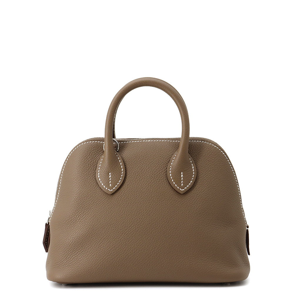 HERMES Bolide 1923 Etoupe Evercolor Size Mini