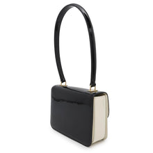 Load image into Gallery viewer, CELINE Teen Garance Bag Black/White118053GCO.38AW Patent Leather
