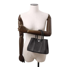 将图像加载到图库查看器中，HERMES Neo Garden Black Negonda Leather Size 23

