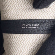 将图像加载到图库查看器中，HERMES Neo Garden Black Negonda Leather Size 23
