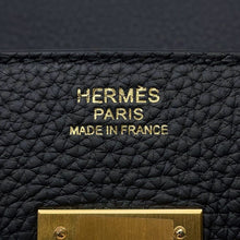 将图像加载到图库查看器中，HERMES Birkin Black Togo Leather Size 30
