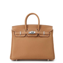 将图像加载到图库查看器中，HERMES Birkin Gold Togo Leather Size 25
