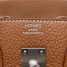 将图像加载到图库查看器中，HERMES Birkin Gold Togo Leather Size 25
