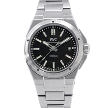 将图像加载到图库查看器中，IWC Ingenieur Automatic W40mm Stainless Steel Black DialIW323902
