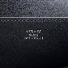 Load image into Gallery viewer, HERMES Halzan Black Swift Leather Size Mini
