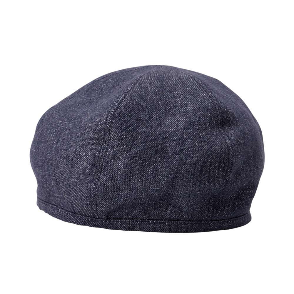 HERMES Gabriel Beret Size 58 Blue Indigo Denim