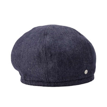 Load image into Gallery viewer, HERMES Gabriel Beret Size 58 Blue Indigo Denim

