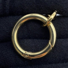 Load image into Gallery viewer, MIUMIU Metal Key Ring Trick Gold5TM118_UJL_F0056 Metal

