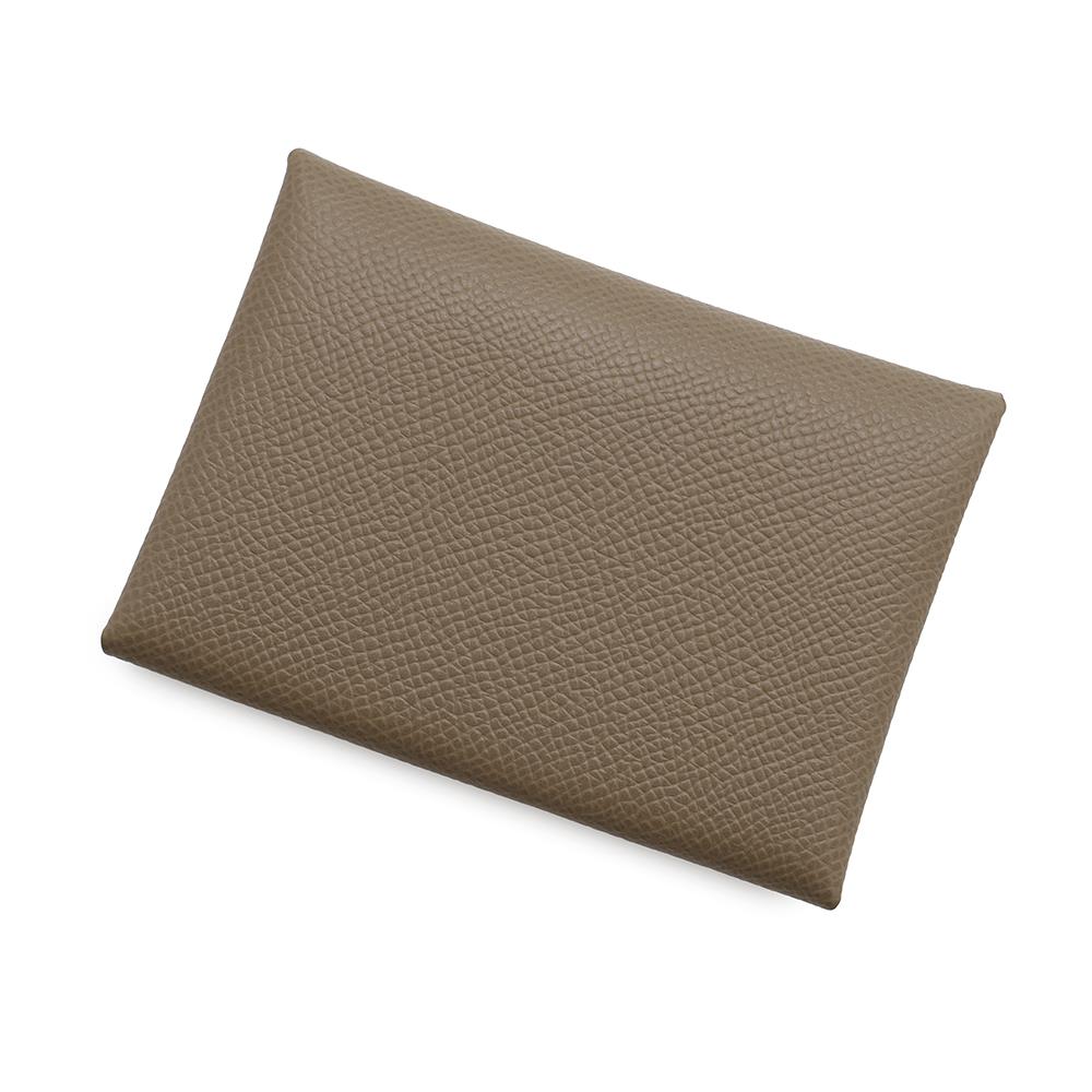 HERMES Calvi Duo Etoupe Epsom