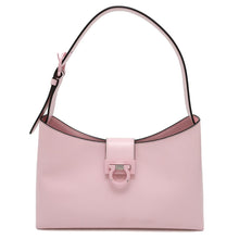 Load image into Gallery viewer, Ferragamo Gancini Tri-Folio Shoulder Bag Pink210926 Leather
