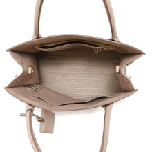 Load image into Gallery viewer, PRADA Mono Chrome 2WAYBag Jasmin Flower1BA155 Leather
