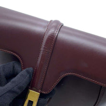 将图像加载到图库查看器中，CELINE Busas 16 Seize Shoulder Bag Bordeaux189193 Leather
