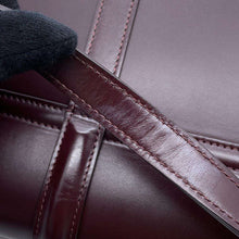 将图像加载到图库查看器中，CELINE Busas 16 Seize Shoulder Bag Bordeaux189193 Leather
