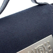 Load image into Gallery viewer, Maison Margiela Maison Margiela MM6 Plaque Cross Body Bag BlackSB5ZI0006P6642H8588 Cotton Leather Size Mini
