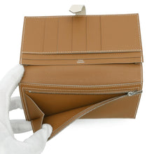将图像加载到图库查看器中，HERMES Bearnsfre Verso Craie/Gold Epsom

