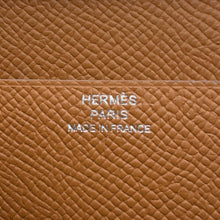 将图像加载到图库查看器中，HERMES Bearnsfre Verso Craie/Gold Epsom
