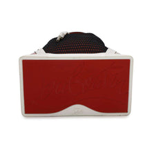 将图像加载到图库查看器中，Christian Louboutin Chunky Knit Explorer Funk Backpack Black/Red/Brown/White Canvas Plastics Leather
