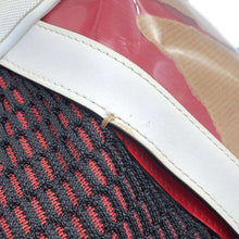 将图像加载到图库查看器中，Christian Louboutin Chunky Knit Explorer Funk Backpack Black/Red/Brown/White Canvas Plastics Leather
