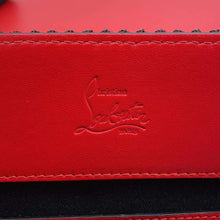 将图像加载到图库查看器中，Christian Louboutin Chunky Knit Explorer Funk Backpack Black/Red/Brown/White Canvas Plastics Leather
