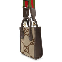 Load image into Gallery viewer, GUCCI Jumbo GG 2WAY Shoulder Beige/Brown699406 GG Canvas Leather Size Mini
