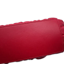 Load image into Gallery viewer, Dior Cannage ChainShoulder Bag with PearlBag Charm Red Leather
