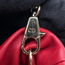 Load image into Gallery viewer, Dior Cannage ChainShoulder Bag with PearlBag Charm Red Leather
