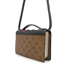 Load image into Gallery viewer, LOUIS VUITTON LV Book Wallet on Chain Brown/BlackM81830 Monogram Reverse Canvas

