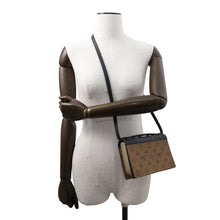 Load image into Gallery viewer, LOUIS VUITTON LV Book Wallet on Chain Brown/BlackM81830 Monogram Reverse Canvas
