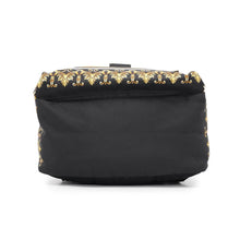 Load image into Gallery viewer, FENDI Fendace Backpack Black/Yellow7VZ066 Nylon
