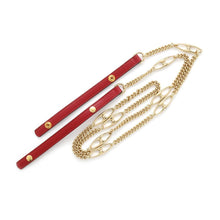 Load image into Gallery viewer, GUCCI ★Zumi ChainShoulder Red572375 Leather
