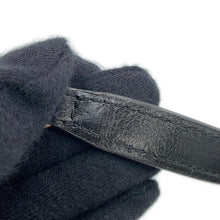将图像加载到图库查看器中，CHANEL CC Logo 2WAYShoulder BlackA91946 Leather
