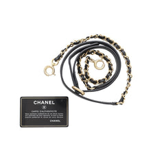 将图像加载到图库查看器中，CHANEL CC Logo 2WAYShoulder BlackA91946 Leather
