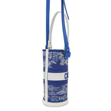 Load image into Gallery viewer, Dior Toile de Jouy Bottle Holder BlueS6205OGTJ Rubber Leather
