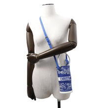 Load image into Gallery viewer, Dior Toile de Jouy Bottle Holder BlueS6205OGTJ Rubber Leather
