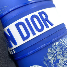 Load image into Gallery viewer, Dior Toile de Jouy Bottle Holder BlueS6205OGTJ Rubber Leather
